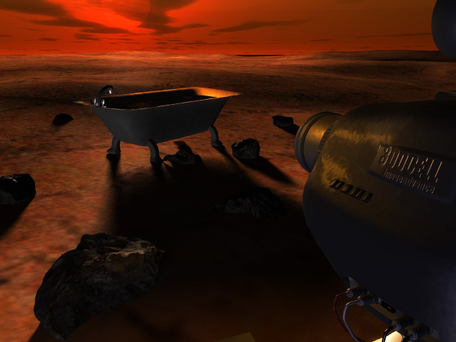 Mars Bathfinder by Frank/Orange