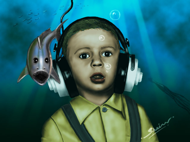My headphones are waterproof by Shar
