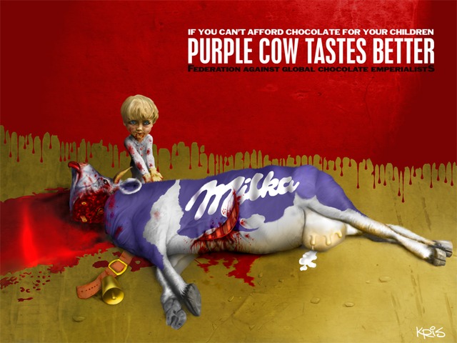 Purple Cow by kris / rebels (amiga!) & clique