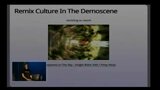 Remix culture in the demoscene by Filipe Cruz