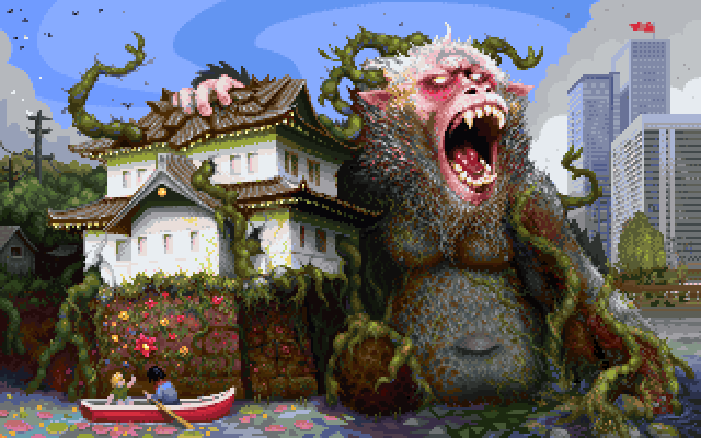 Japanese monkey demon by Croaker / TPOLM^Halcyon